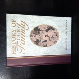 NEW History of our Family A Treasury of Family Memories Hardcover Book